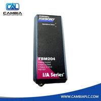 FBM204 RH914SY Foxboro 4 Channel Discrete Output Interface Module