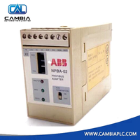 NPBA-02 ABB Profibus Adapter Module 24Vdc