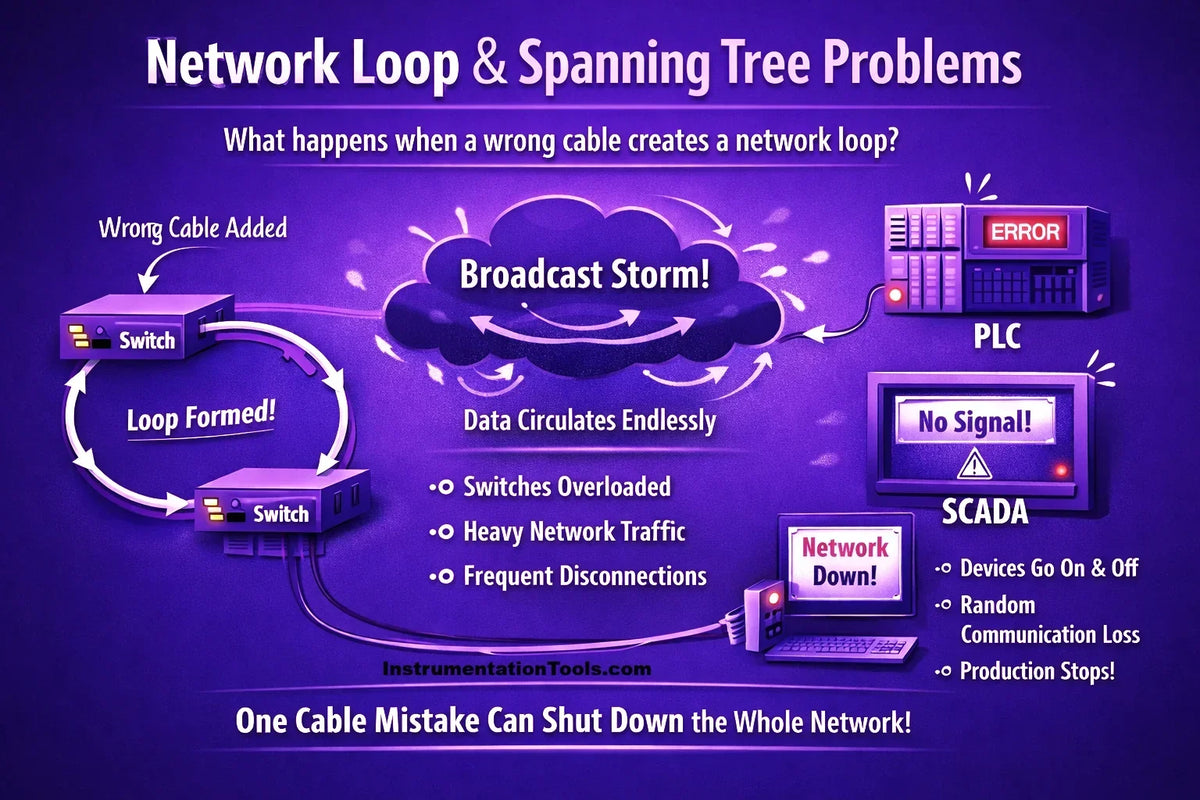 Industrial Network Topology Failures: Schneider Modicon and HIMA Ring Recovery Methods