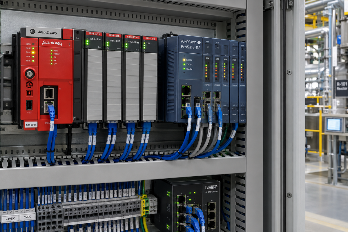 Predictive Maintenance on Allen-Bradley GuardLogix and Yokogawa ProSafe-RS Platforms
