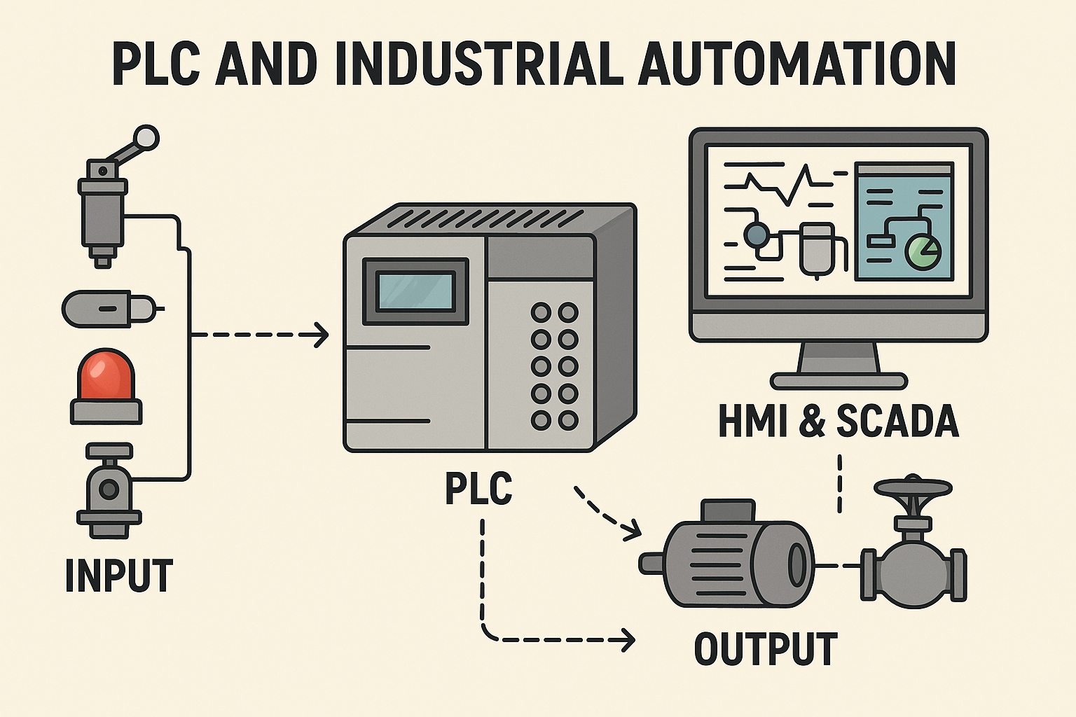 Can a PLC Function Without an HMI or SCADA? Explained Simply ...