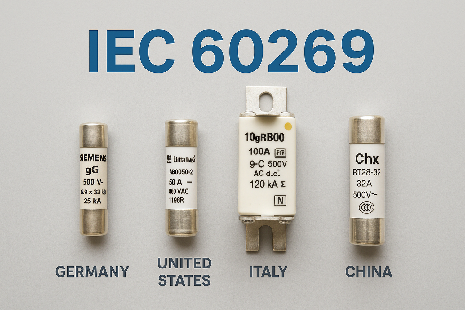 Why IEC 60269 Matters in Industrial Automation？