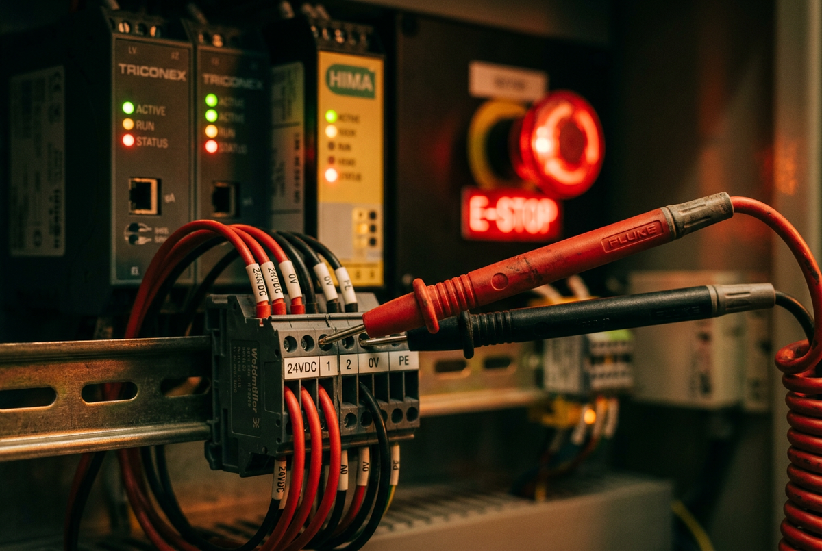 Triconex and HIMA Safety Platforms: Troubleshooting Series E-Stop Circuits Without Guesswork