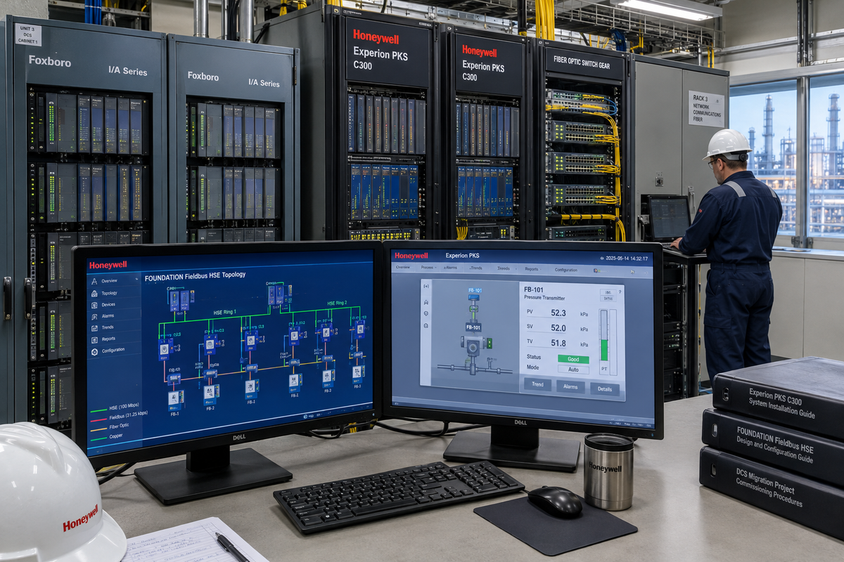 Migrating Legacy Foxboro I/A to Honeywell Experion PKS Without Killing Your Foundation Fieldbus Backbone