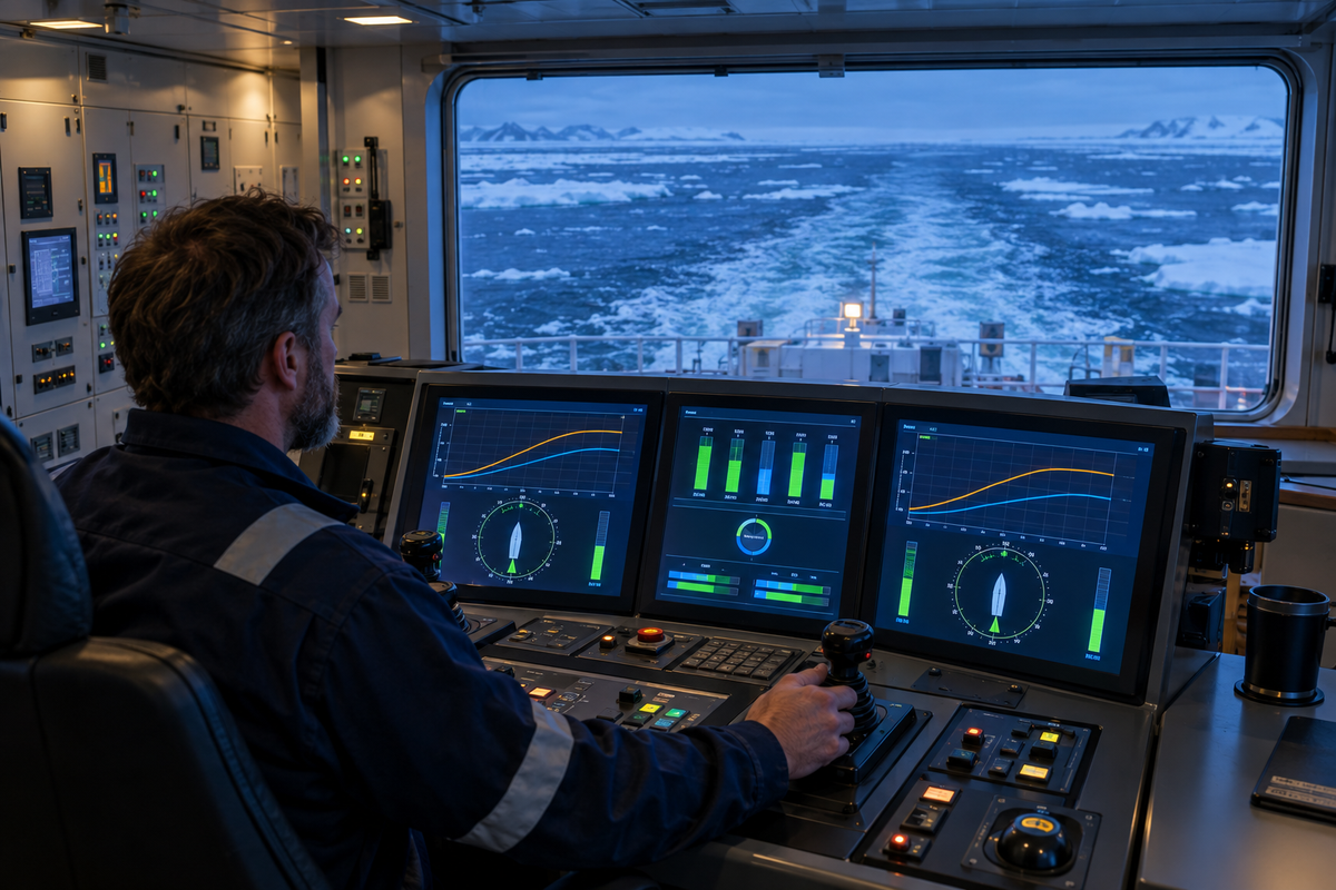 Speed Control at the Poles: Woodward Drive and Governor Expertise for Podded Ship Propulsion