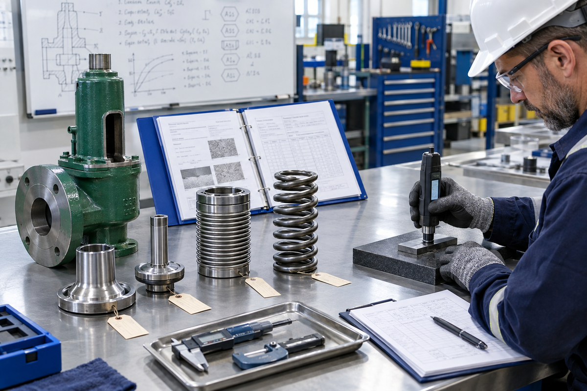 Safety Relief Valve Materials That Survive: Fisher Practice for Sour Gas and High-Temperature Service