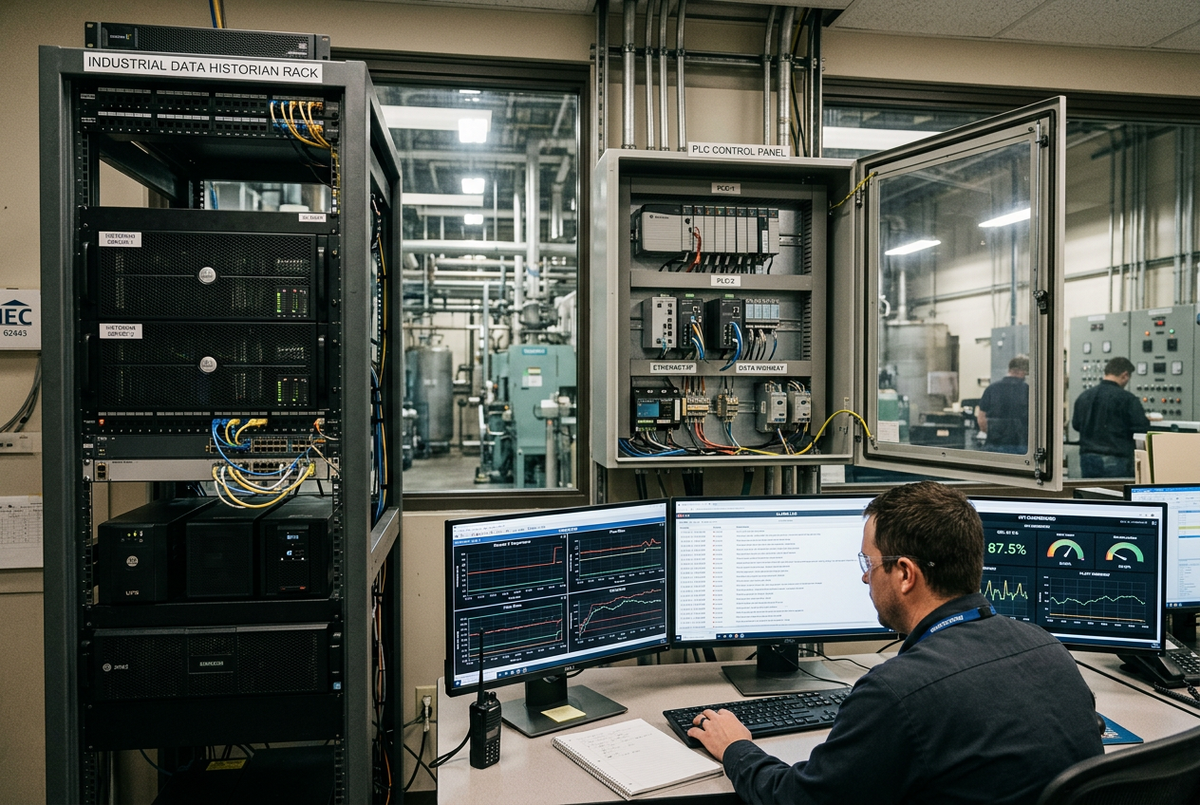 Industrial Data Historians: Choosing the Right Architecture