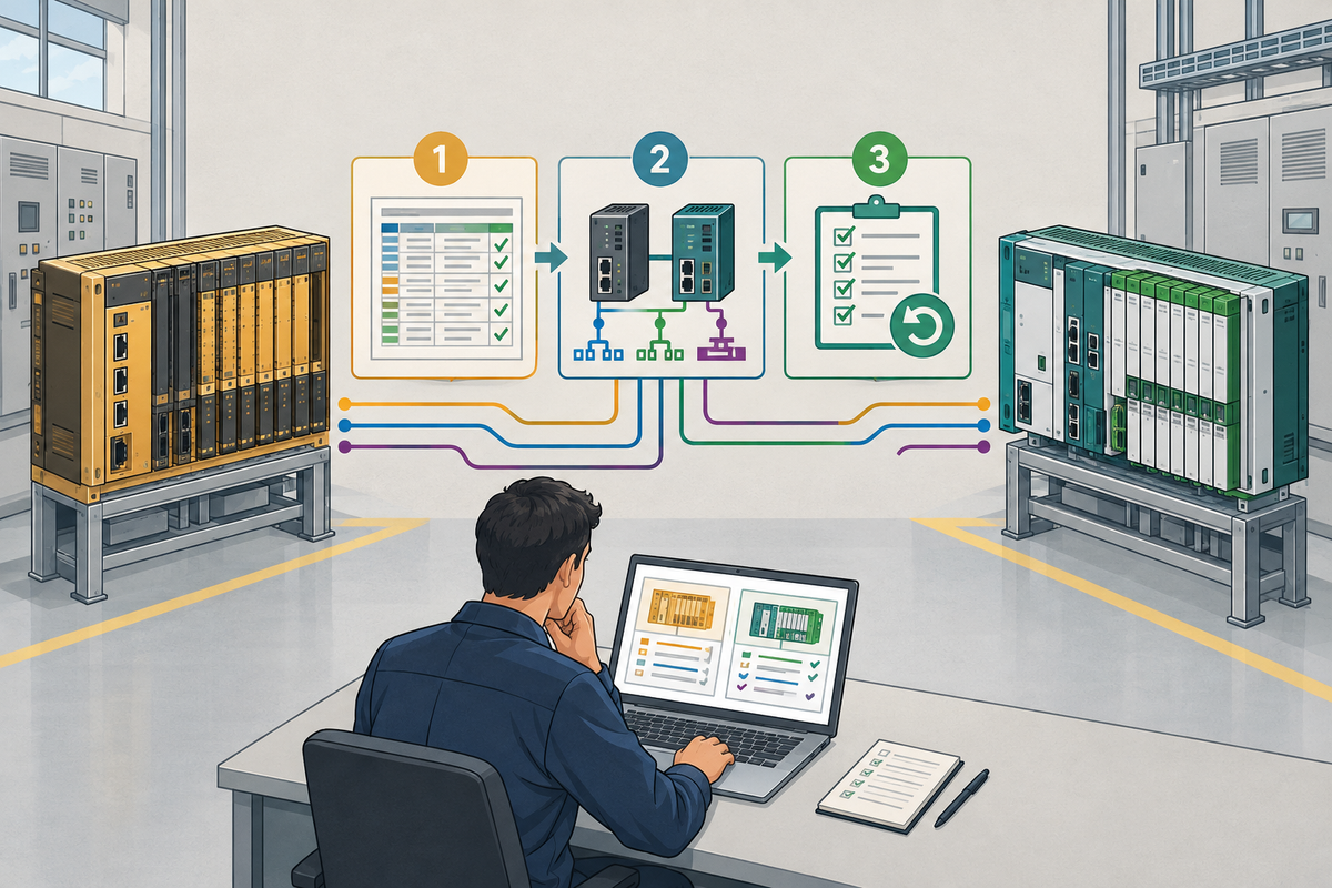 Allen-Bradley to Schneider Migration: Planning PLC Upgrades Without Downtime