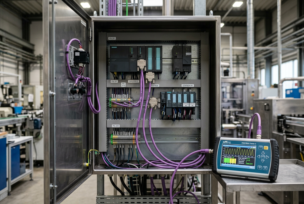 PROFIBUS DP Troubleshooting: RS-485 Wiring, Termination, and Intermittent Faults