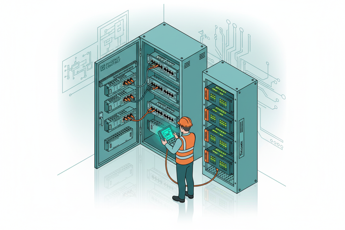 Industrial Network Topology Failures: Diagnosing Line, Star, Ring, and Tree Faults on Triconex SIS and Phoenix Contact Infrastructure