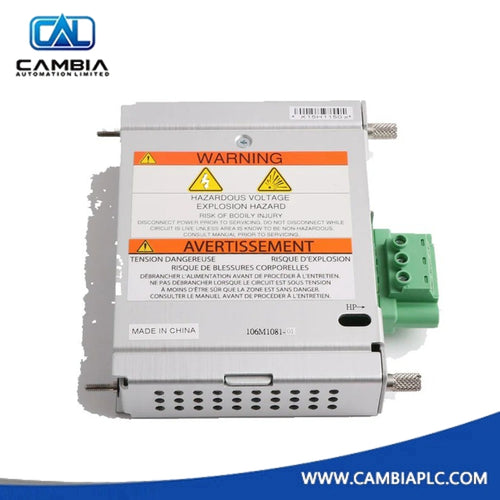 Bently Nevada 106M1081-01 Power Input Module