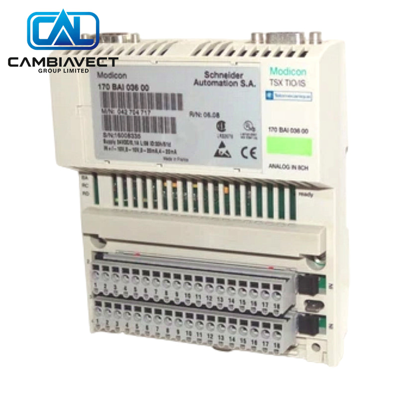 Momentum 8ch Analog Input 170BAI03600 Schneider 24VDC