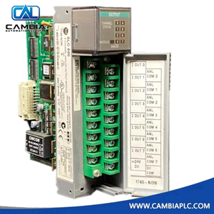 وحدة إخراج تناظرية من 8 نقاط من Allen-Bradley 1746-NO8