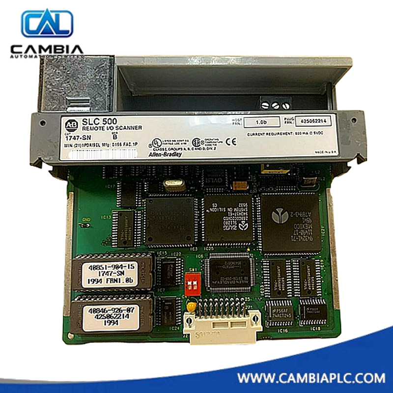 Slc Scanner Module Allen-Bradley 1747-SN Remote I/O Scanner Module for SLC 500 Systems