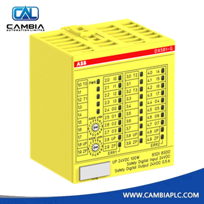 ABB 1SAP284100R0001 DX581-S Digital Input/Output Module