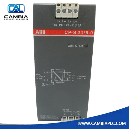 ABB CP-E 24/5.0 Power Supply – 24VDC 5A Industrial Unit
