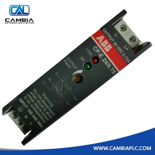 ABB CP-E 24/0.75 Power Supply – 24VDC 0.75A Module