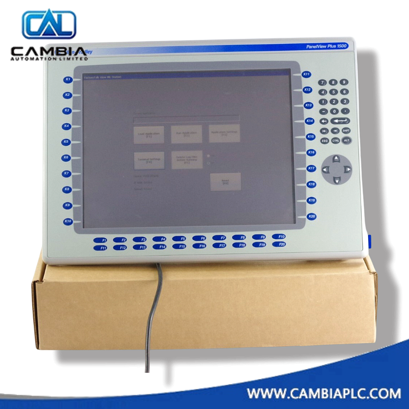 Allen-Bradley 2711P-T10C15A1 Panelview Plus 1000 Touch Screen Panel