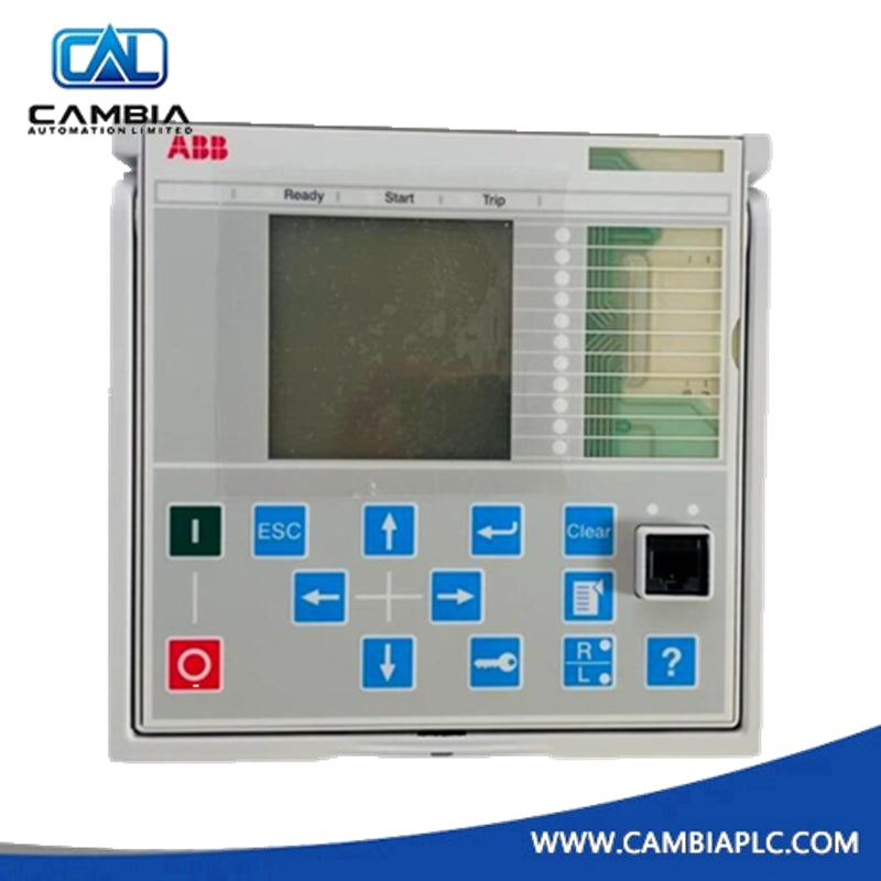 ABB 2RCA025340A0001 LHMI Large IEC Aluminium Front