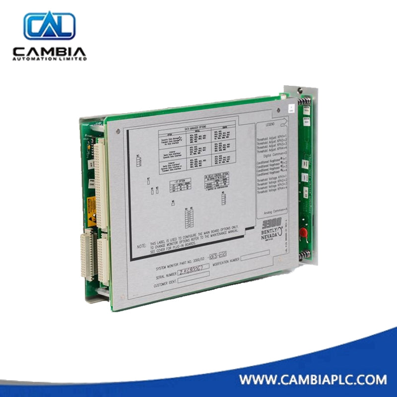 Bently Nevada 3300/03-01-03 System Monitor Module