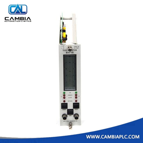 Bently Nevada 3300/16-02-01-01-00-00-02 Dual Vibration Monitor