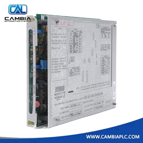 Bently Nevada 3300/16-12-01-02-00-00-00 Dual Vibration Monitor