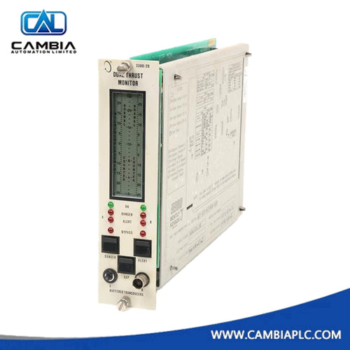 Bently Nevada 3300/20-12-01-02-03-02 Dual Thrust Position Monitor