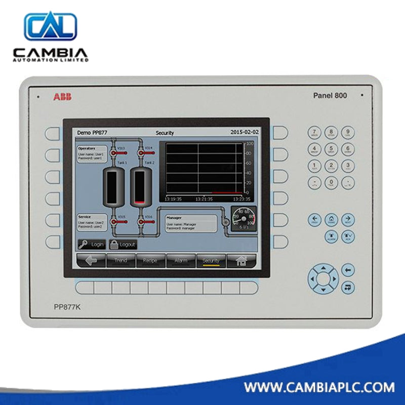 ABB 3BS069275R1 PP882 Operator Panel