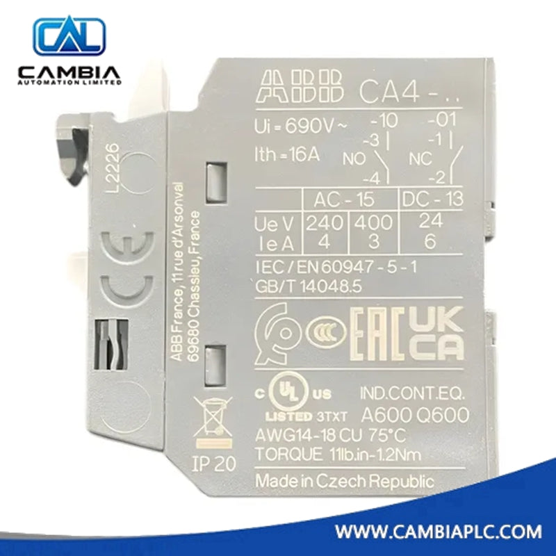 ABB 3HAC039834-002 Auxiliar Contact Block