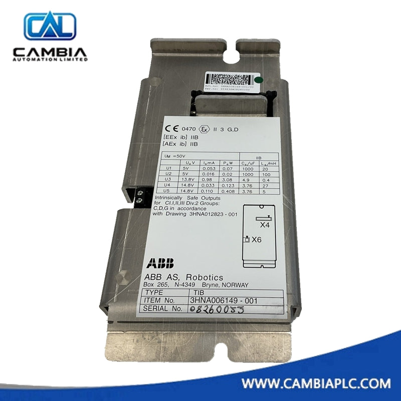 ABB 3HNA006149-001 INTERFACE MODULE
