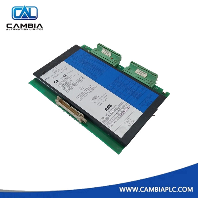 ABB 3HNE05281-1 Zener Barrier Control Board