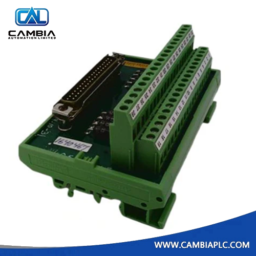 Woodward 5437-053 Block Connection Field Terminal Relay Module 37-Pin Connector