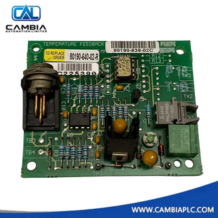 Placa de circuito de retroalimentación de temperatura Allen Bradley 80190-640-02-R