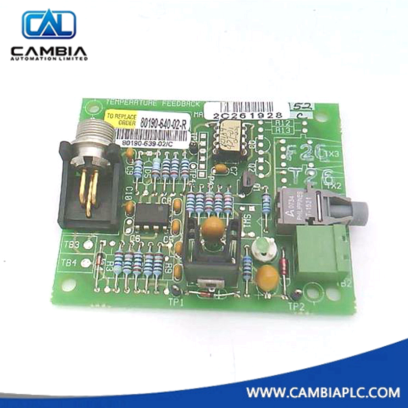 Allen Bradley 80190-640-02-R Temperature Feedback Circuit Board
