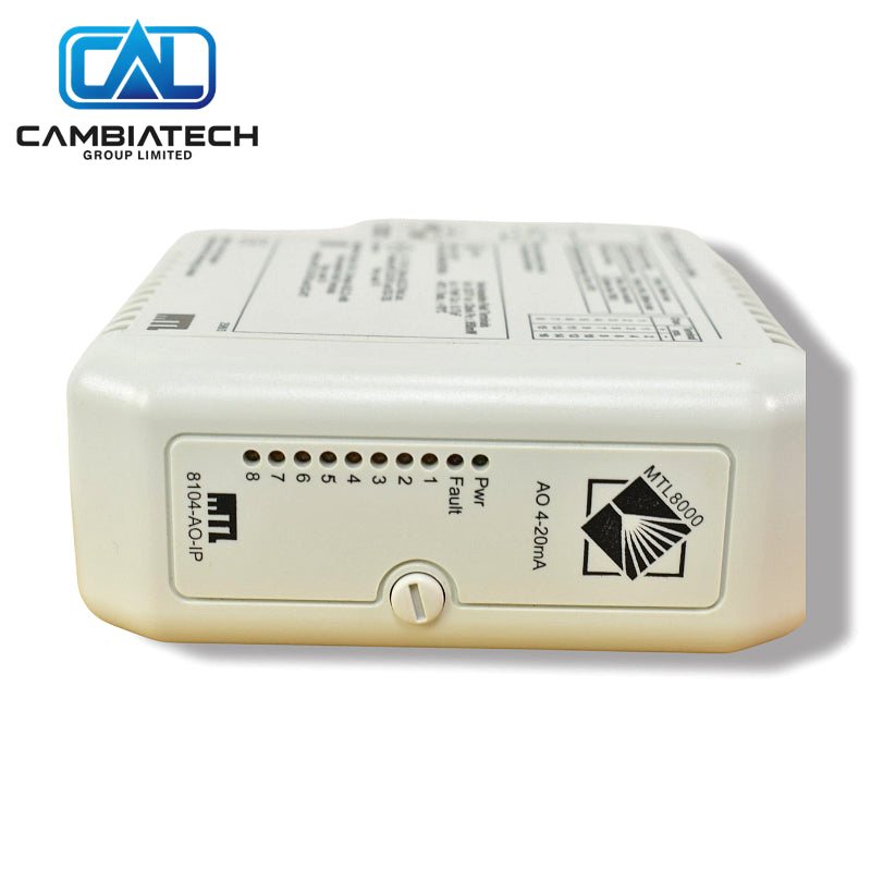 Analog Output 8ch 4-20mA 8104-AO-IP-03 MTL PAC8000