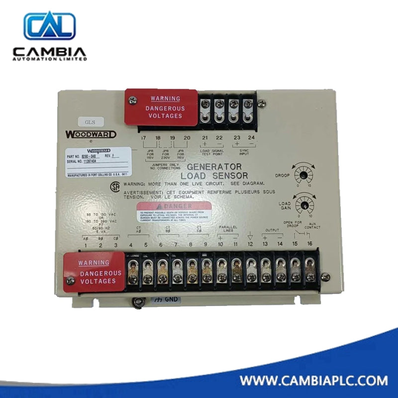 Woodward 8290-048 Generator Load Sensor Module