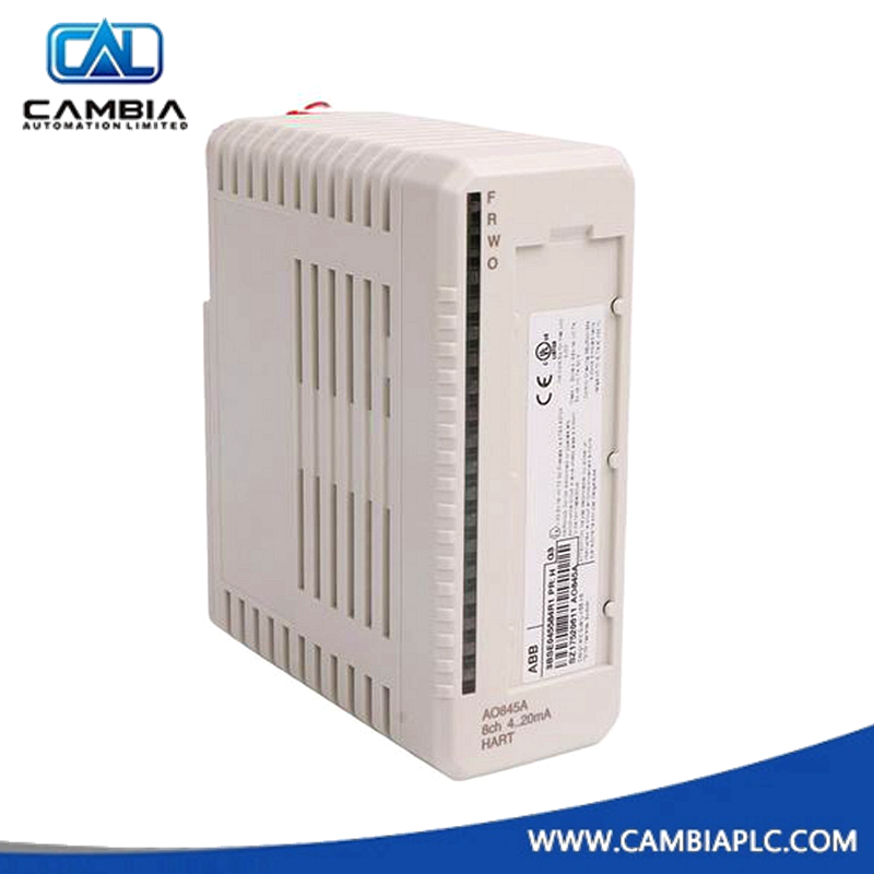 3BSE045584R1 | AO845A ABB 8-Channel Analog Output Module