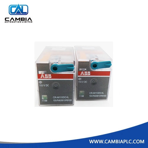 Original ABB CR-M110DC4 1SVR405613R8000 Pluggable interface relay 4c/o, A1-A2=110VDC, 250V/6A