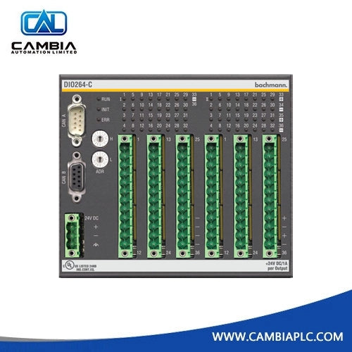 Bachmann DIO264-C CAN Slave Digital Input/Output Module in Stock