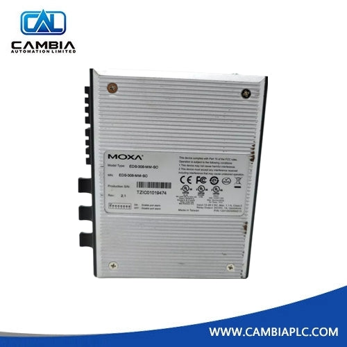 MOXA EDS-308-MM-SC Unmanaged Ethernet Switch Brand New