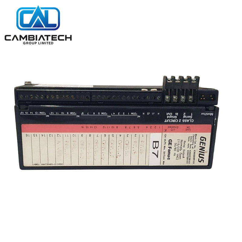 Terminal Assembly 16 Relay Output IC660TBR101 GE Genius