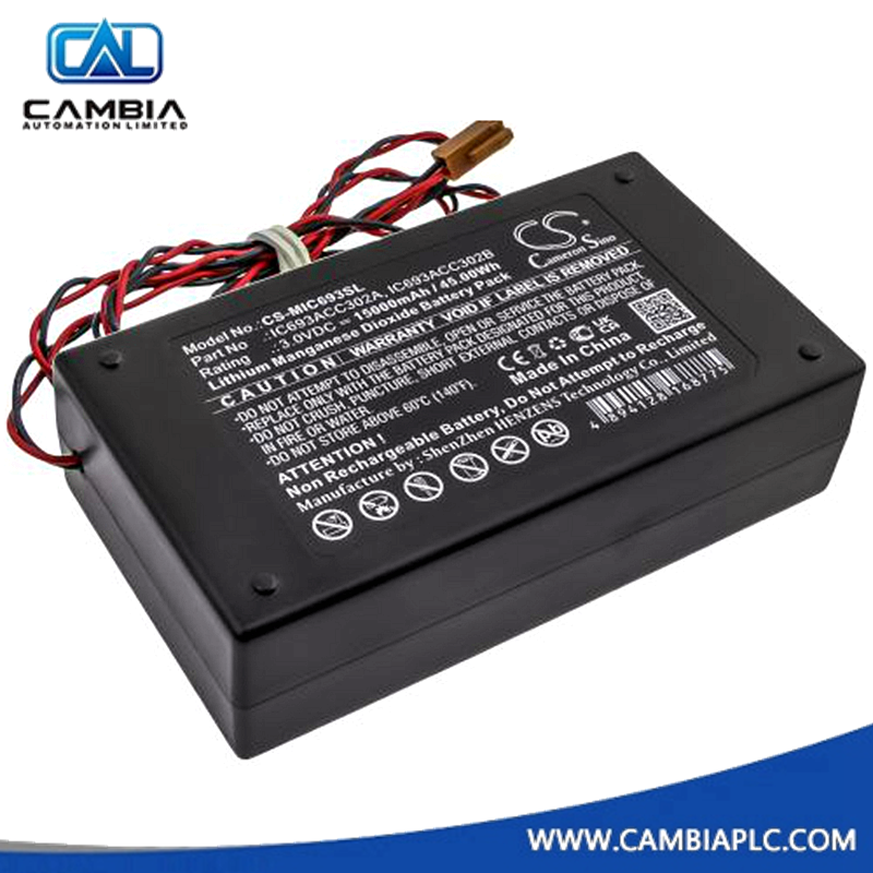 وحدة البطارية المساعدة IC693ACC302 | GE Fanuc