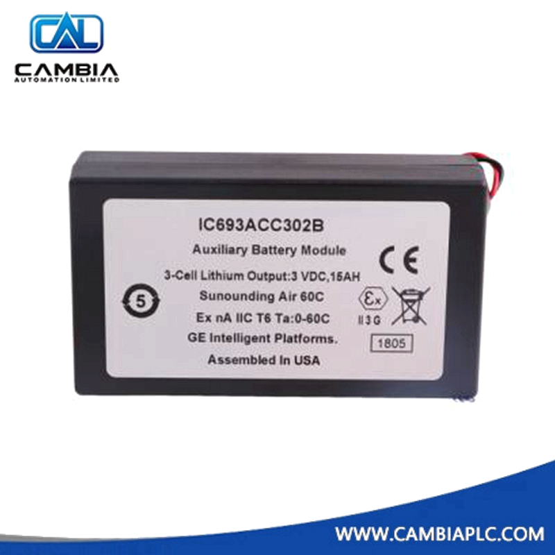 وحدة البطارية المساعدة IC693ACC302 | GE Fanuc