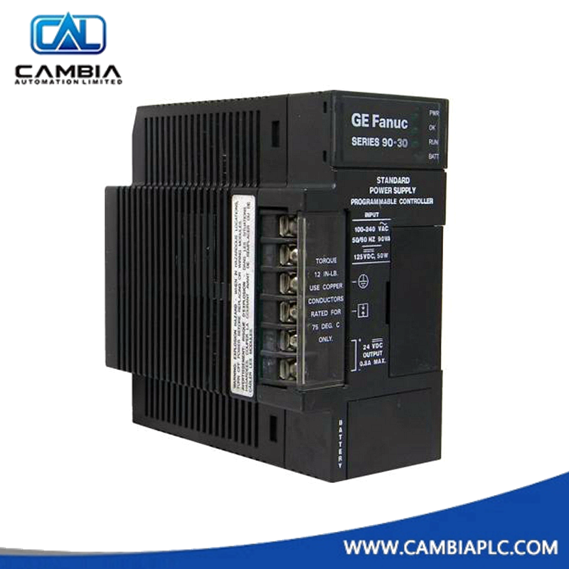 GE Fanuc Series 90-30 IC693PWR321 Power Supply Module