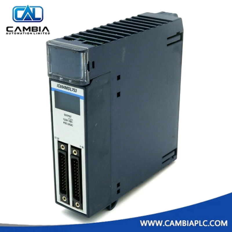 IC694MDL753 | GE Fanuc | 32-Point, 12/24 VDC, 0.5 Amp, Positive Logic, Output Module
