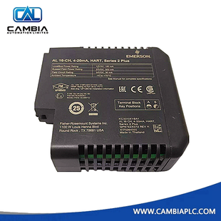 AI 16ch 4-20mA HART Plus KC3010X1-BK1 Emerson DeltaV