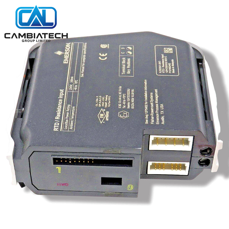 Emerson | KJ3225X1-BK1 | S-Series RTD/Resistance Input Card