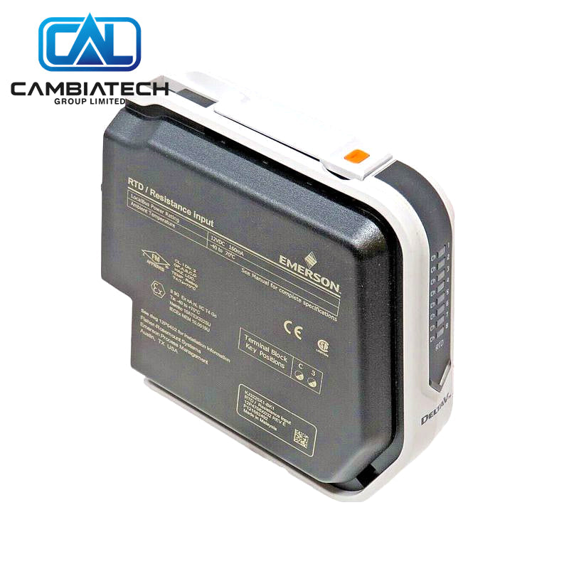 Emerson | KJ3225X1-BK1 | S-Series RTD/Resistance Input Card