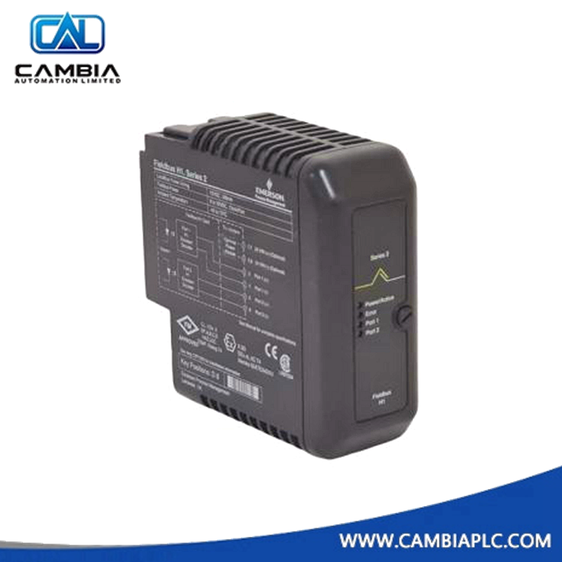 Emerson | KJ3242X1-BK1 | S-Series H1 FOUNDATION Fieldbus Card