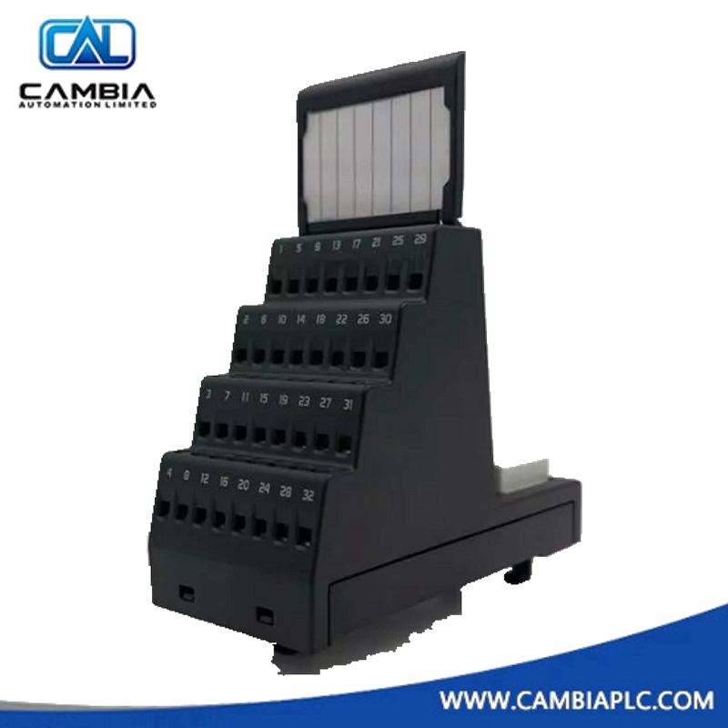 Bloque de terminales discreto Emerson DeltaV de 32 canales KJ4006X1-BF1